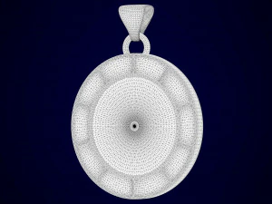 bill cipher zodiac pendant 3D Model