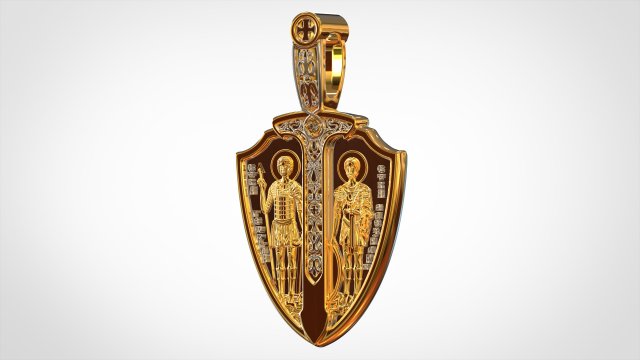 shield of faith 3D मॉडल .c4d .max .obj .3ds .fbx .stl .blend 