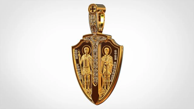 shield of faith 3D Model .c4d .max .obj .3ds .fbx .stl .blend 