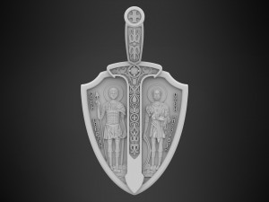shield of faith 3D मॉडल