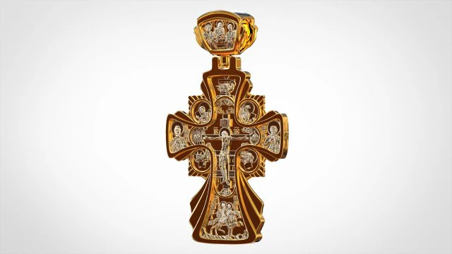 sovereign cross 3D Model .c4d .max .obj .3ds .fbx .stl .blend 