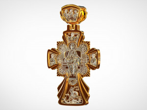 sovereign cross Model 3D