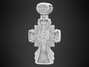 sovereign cross Model 3D