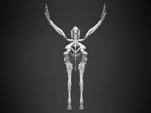 pegasus skeleton 3D Model