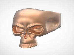 Totenkopfring 3D Modell