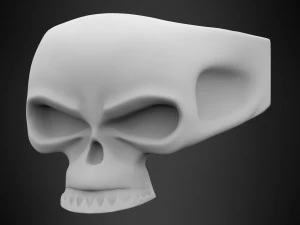 skull ring 3D Model