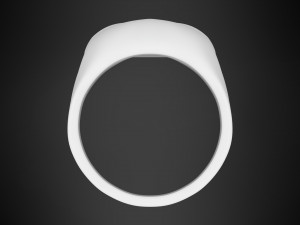 skull ring 3D 模型