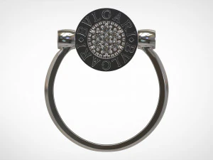 bvlgari ring 3D Model