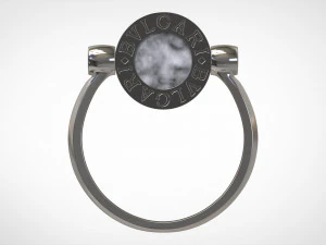 bvlgari ring 3D Model