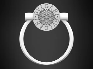 bvlgari ring 3D Model