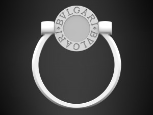 bvlgari ring Modèle 3D