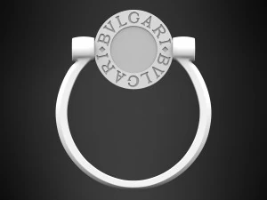 bvlgari ring 3D Model