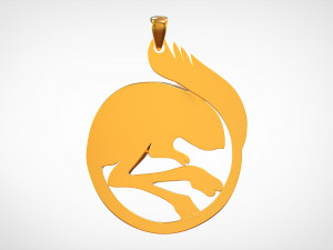 jerboa pendant 3D Модель