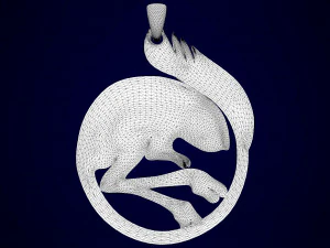 jerboa pendant 3D Model