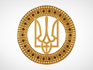 emblem of ukraine Modèle 3D