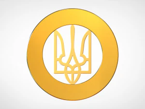 emblem of ukraine 3D Model