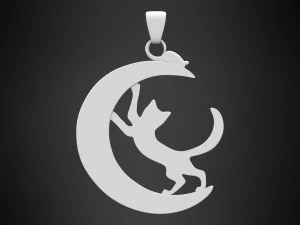 night hunt pendant 3D Model