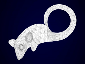 night hunt pendant 3D 模型