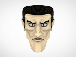 male head 3D Model