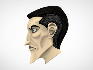 male head 3D Model