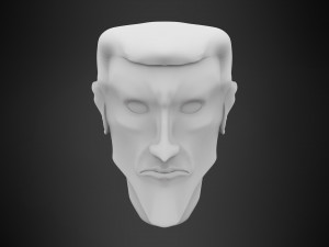male head 3D Model