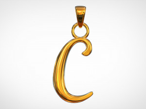 nautilus pompilius font c pendant 3D 模型