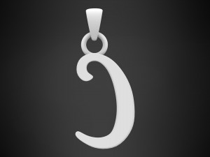nautilus pompilius font c pendant 3D 模型