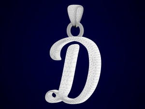 nautilus pompilius font d pendant 3D मॉडल
