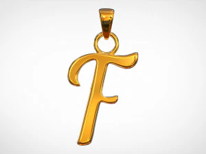 nautilus pompilius font f pendant 3D Model