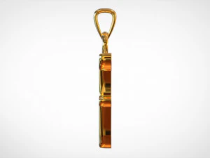 nautilus pompilius font f pendant 3D Model