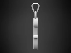 nautilus pompilius font g pendant 3D Model