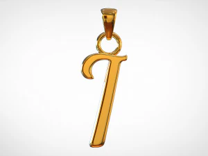 nautilus pompilius font i pendant 3D Model