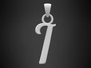 nautilus pompilius font i pendant 3D Model