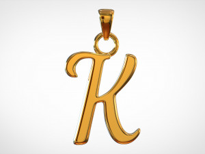 nautilus pompilius font k pendant 3D Model