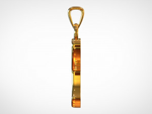 nautilus pompilius font k pendant 3D Model
