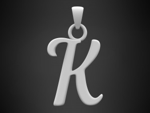 nautilus pompilius font k pendant 3D Model