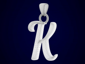 nautilus pompilius font k pendant 3D Model