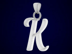 nautilus pompilius font k pendant 3D Model