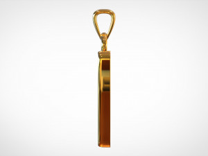nautilus pompilius font n pendant 3D 模型