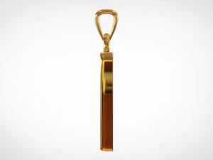 nautilus pompilius font n pendant 3D Model