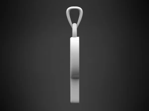 nautilus pompilius font p pendant 3D Model