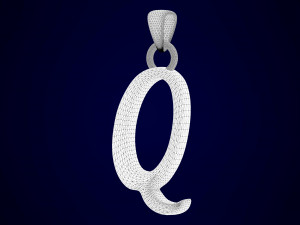 nautilus pompilius font q pendant Modelo 3D
