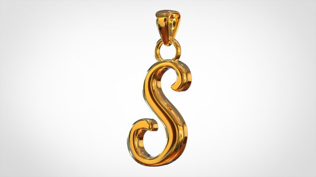 nautilus pompilius font s pendant 3D Model .c4d .max .obj .3ds .fbx .stl .blend 