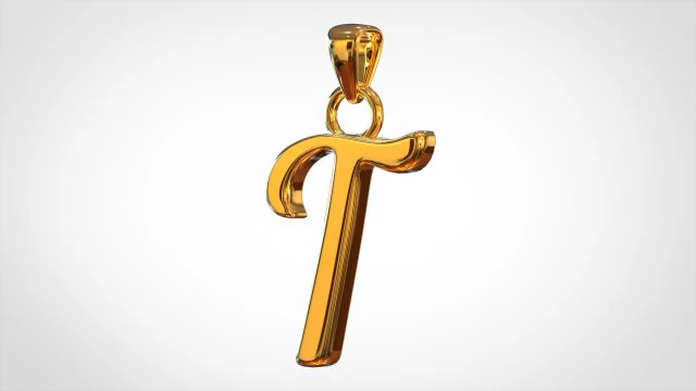 nautilus pompilius font t pendant 3D Model .c4d .max .obj .3ds .fbx .stl .blend