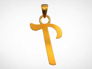 nautilus pompilius font t pendant 3D Model