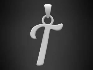 nautilus pompilius font t pendant 3D Model