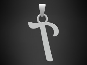 nautilus pompilius font t pendant 3D मॉडल