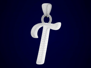 nautilus pompilius font t pendant 3D मॉडल