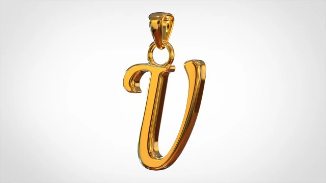nautilus pompilius font u pendant 3D Model .c4d .max .obj .3ds .fbx .stl .blend 