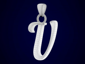 nautilus pompilius font u pendant 3D Model